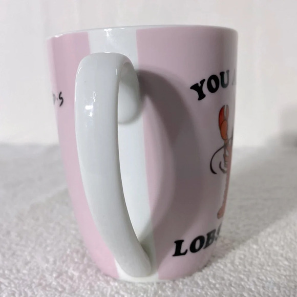 Paladone F.R.I.E.N.D.S Pink Ceramic You Are My Lobster Mug Coffee Cup - Picture 6 of 11